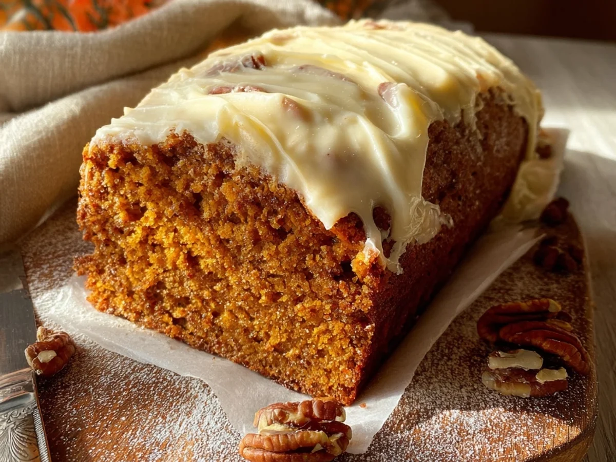 Spiced Frosted Pumpkin Bread: A Fall Favorite - Featured Image