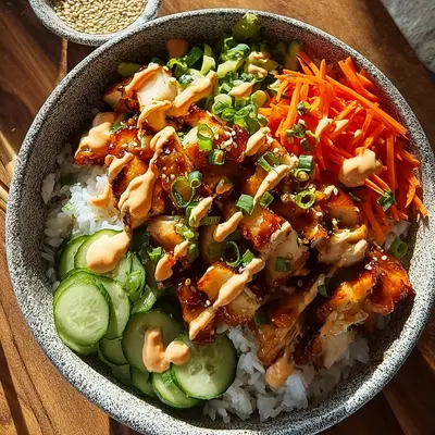 Spicy Bang Bang Chicken Bowl: Easy Weeknight Dinner