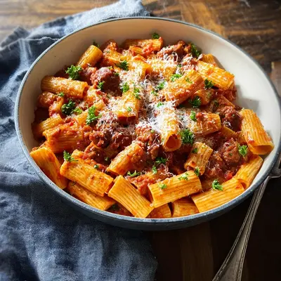 Spicy Beef Sausage Rigatoni: A Hearty Weeknight Meal