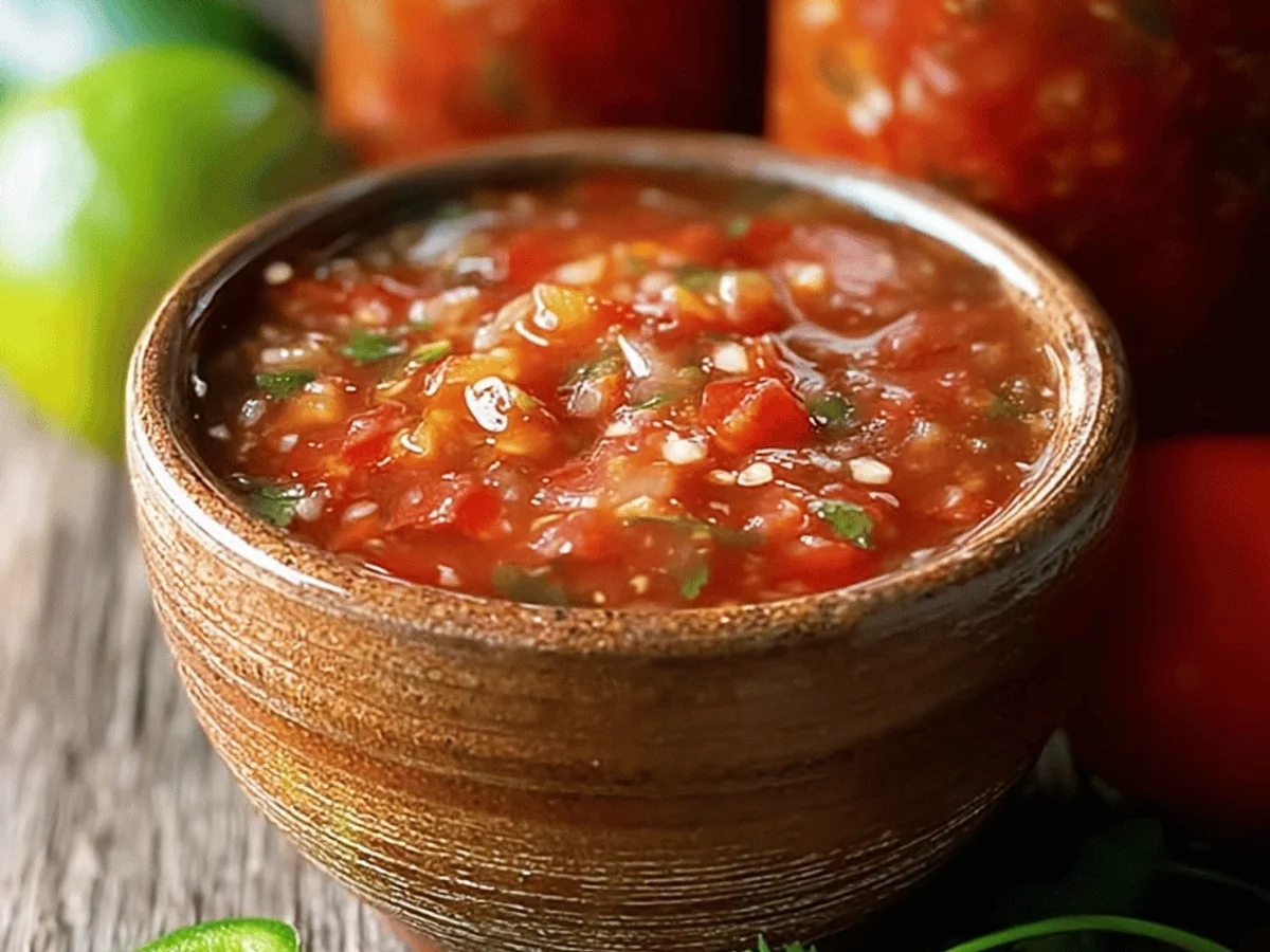 Spicy Jalapeno Salsa Canning: Zesty Homegrown Flavor - Featured Image