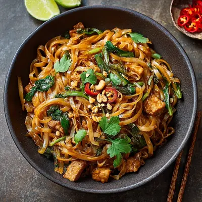 Spicy Thai Street-Style Noodles: A Home Kitchen Adventure