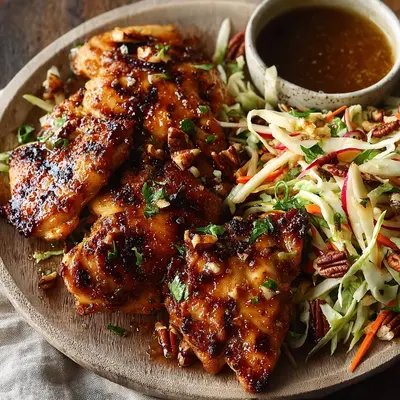 Sticky Apple Cider Chicken: Tangy Fall Dinner
