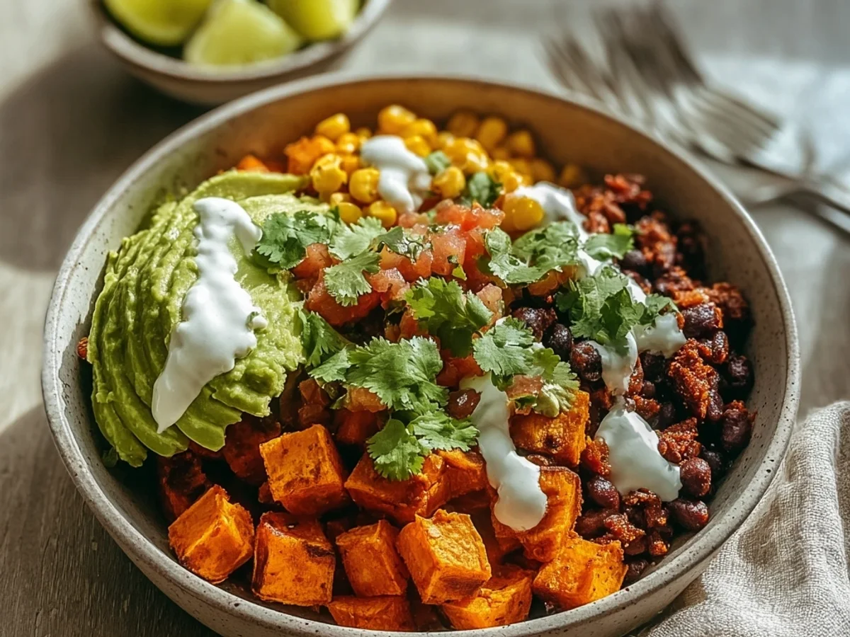Sweet Potato Taco Bowl: Healthy & Hearty Weeknight Meal - Featured Image