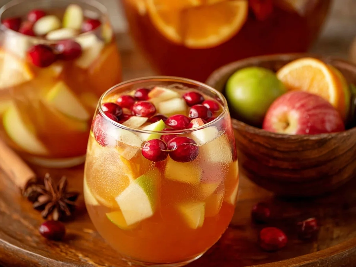 Tangy Apple Cider Sangria for Autumn Evenings - Featured Image