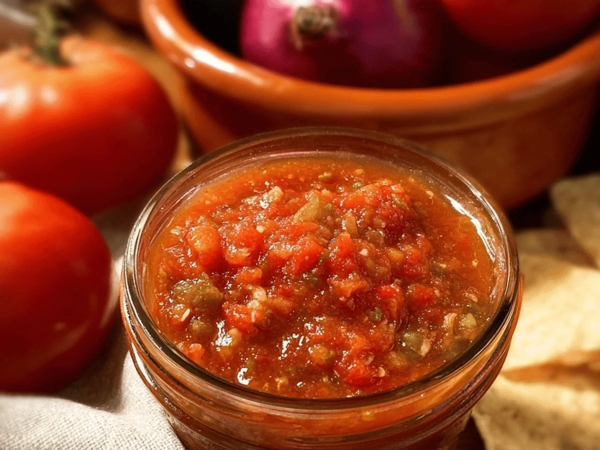 Tangy Canned Salsa Recipe: Easy Homemade Flavor - Featured Image