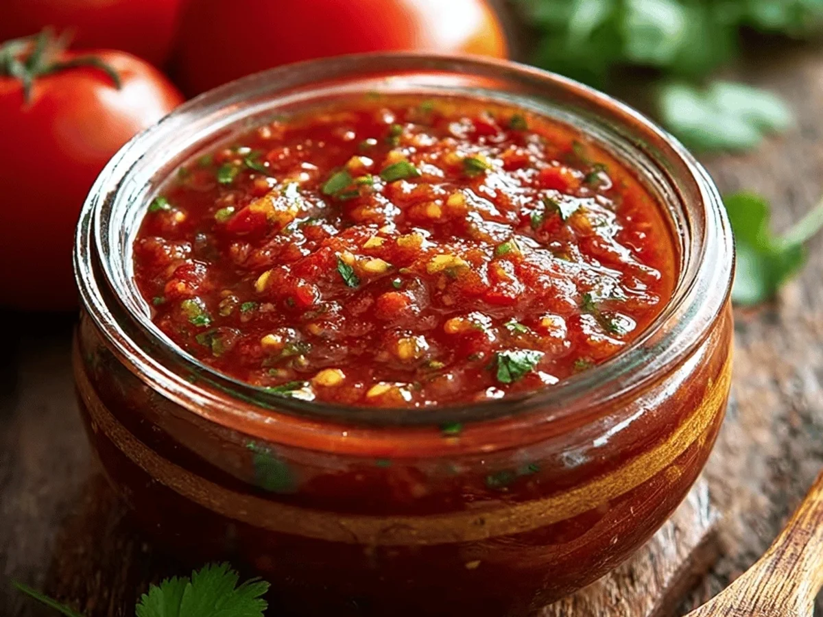Tangy Canned Salsa with Fresh Tomatoes: Batch for Later - Featured Image