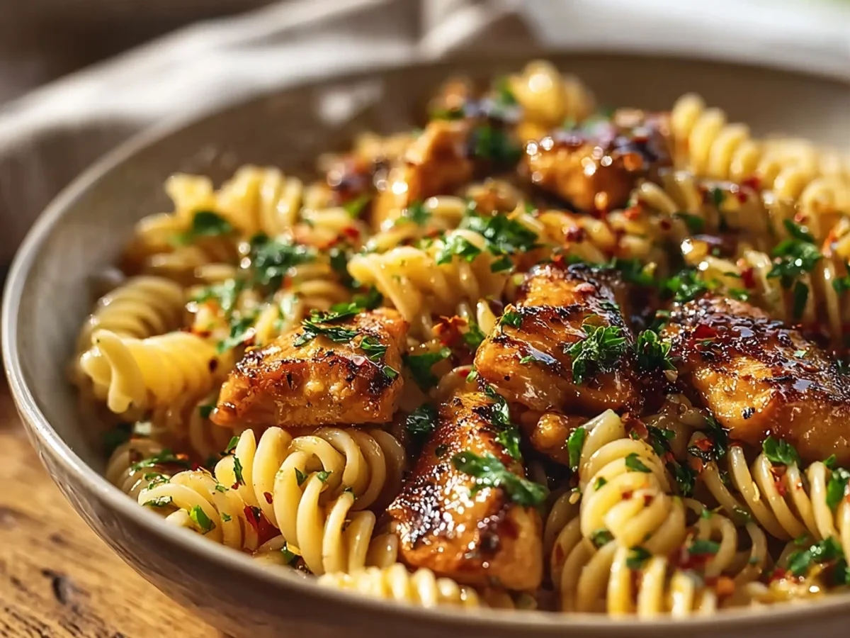 Tangy Honey Pepper Chicken Pasta: A Weeknight Comfort - Featured Image