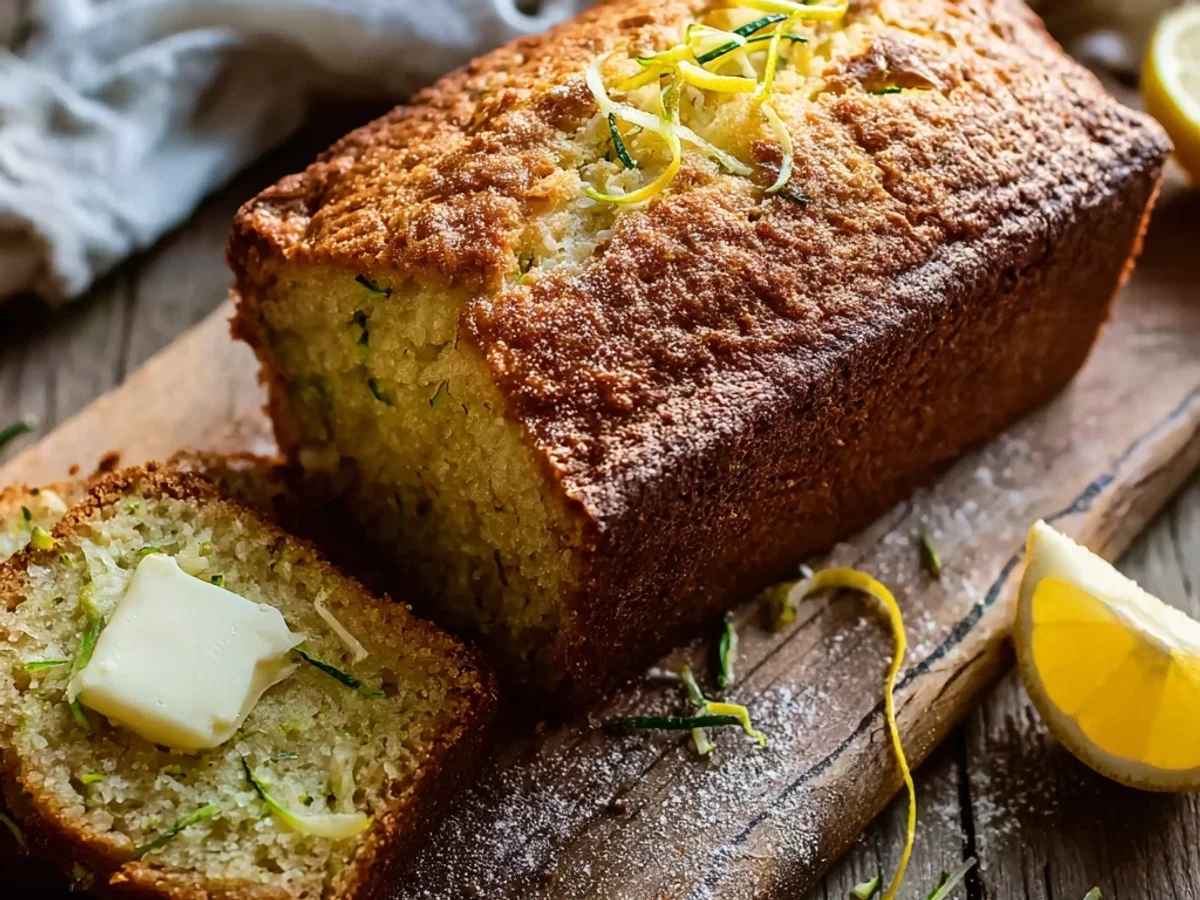 Tangy Lemon Zucchini Bread: My Garden Favorite Quick Bread - Featured Image