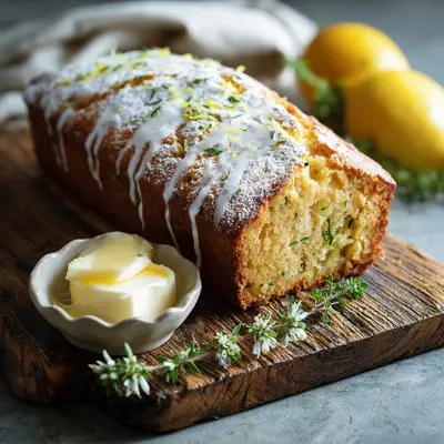 Tangy Lemon Zucchini Loaf: Easy Baking Recipe