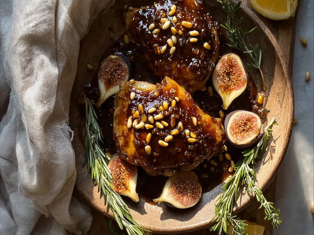 Tender Balsamic Fig Chicken: A Sweet & Savory Dinner - Featured Image