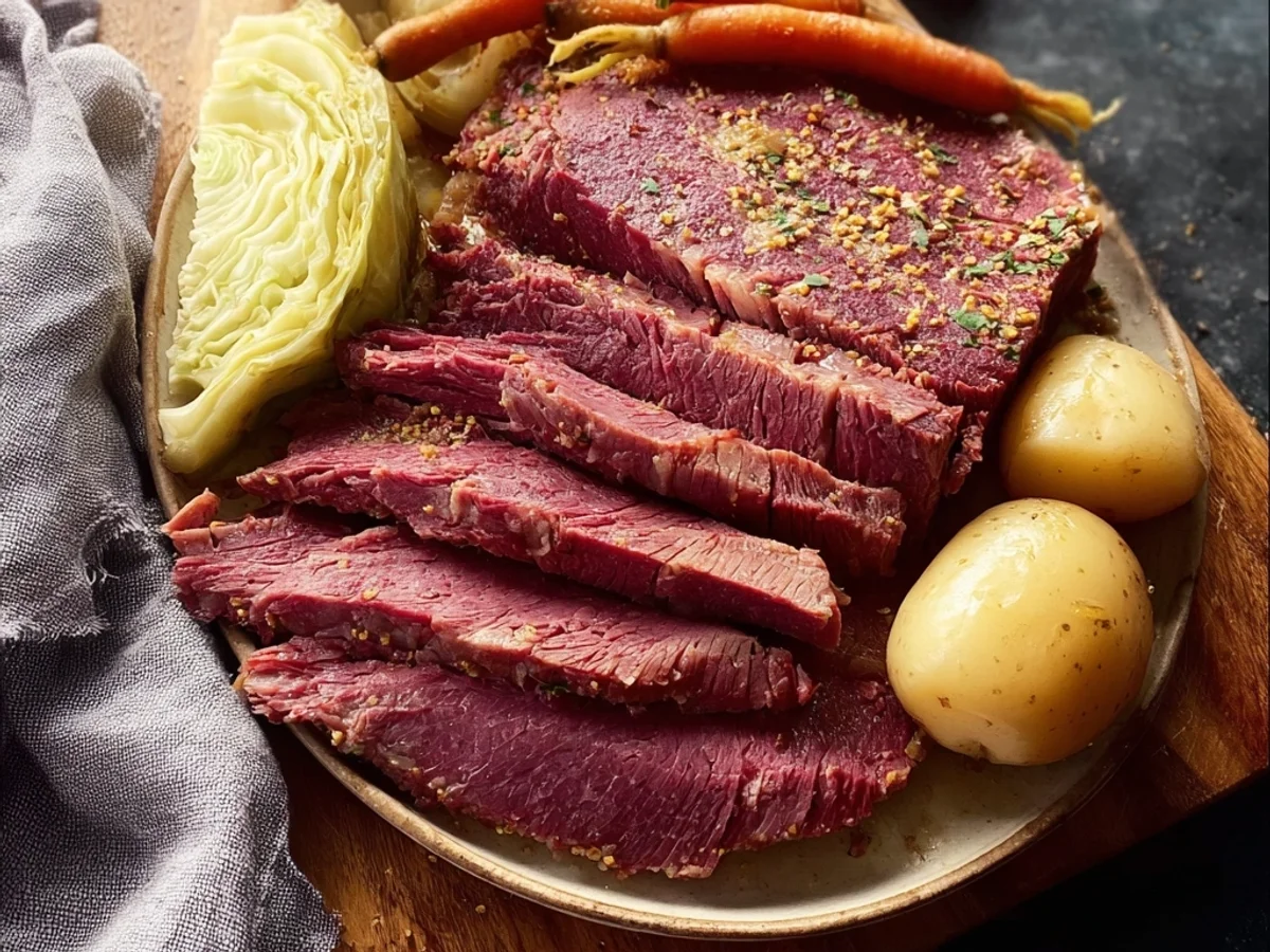 Tender Crock Pot Corned Beef & Cabbage: Simple Comfort - Featured Image