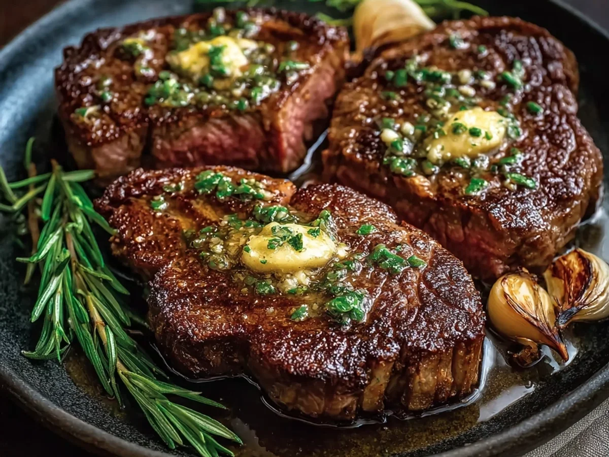 Tender Pan-Seared Steak with Garlic Butter - Featured Image