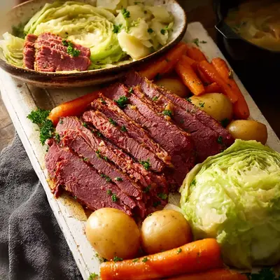 Tender Slow Cooker Corned Beef Recipe, Perfectly Flavorful