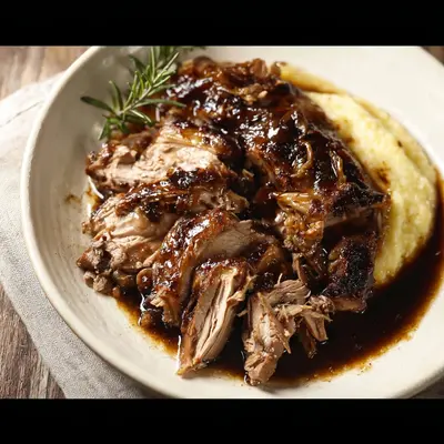 Tender Slow Cooker Lamb Tenderloin with Herbs
