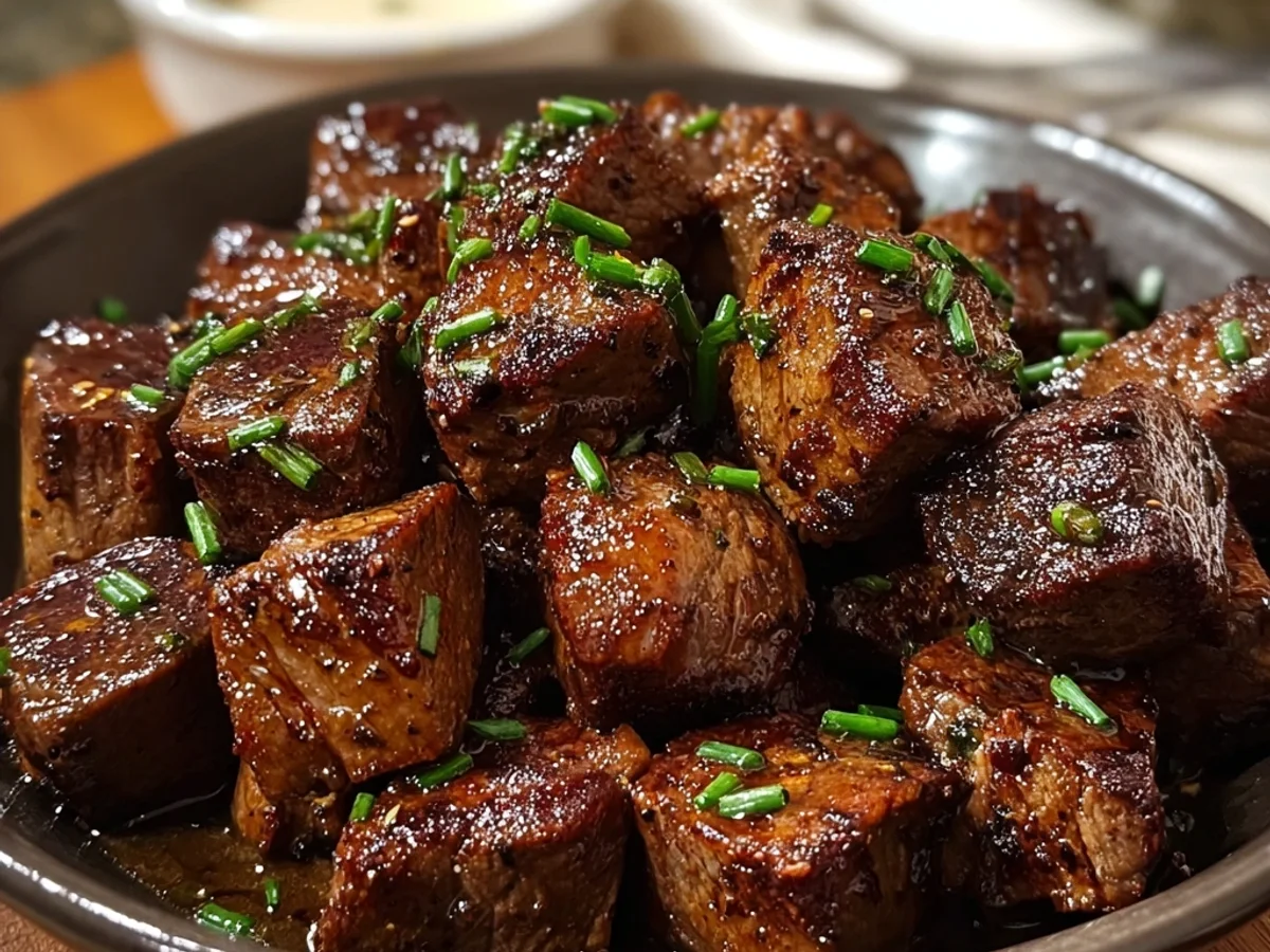 Texas Roadhouse Steak Bites at Home: Juicy Garlic Butter
