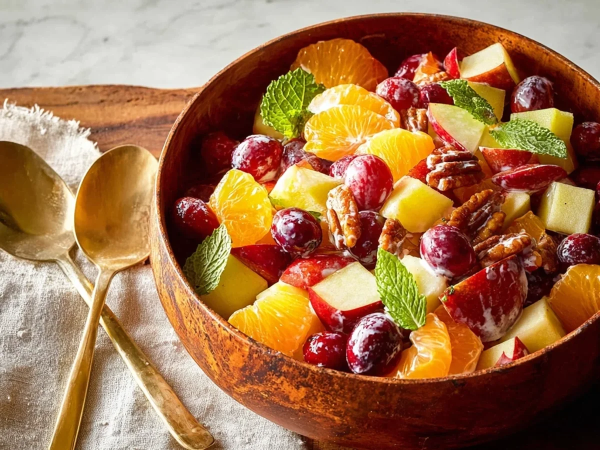 Thanksgiving Fruit Salad: Bright & Tangy Holiday Blend - Featured Image