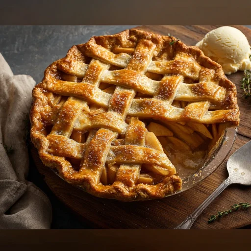 Discover our Classic Apple Pie Recipe, a comforting dessert with a flaky crust and spiced apple filling, perfect for any gathering. So easy!
