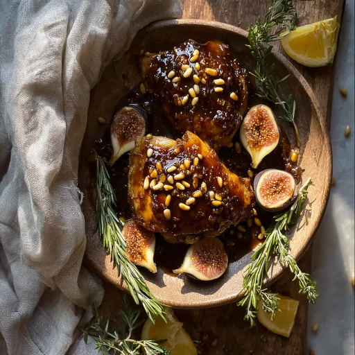 This Tender Balsamic Fig Chicken brings sweet figs and tangy balsamic together for a surprisingly easy, deeply flavorful dinner you'll adore.
