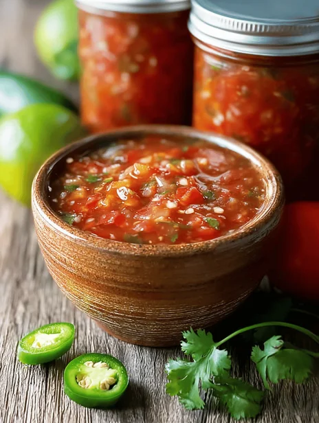 Spicy Jalapeno Salsa Canning: Zesty Homegrown Flavor