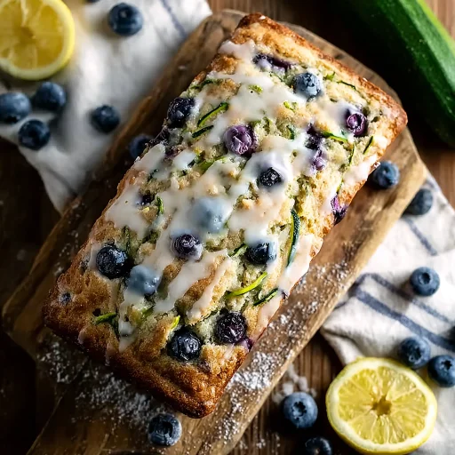 Tender Moist Blueberry Zucchini Bread: A Summer Loaf