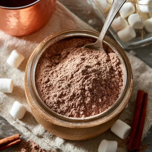 Rich Homemade Hot Chocolate Mix Recipe