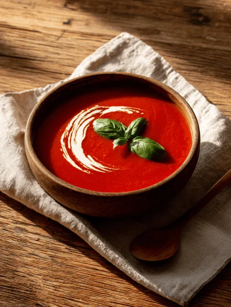 Creamy Garden Fresh Homemade Tomato Soup