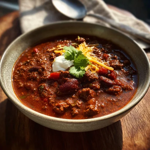 Warm up with this rich Venison Chili recipe. It's Paleo, Keto, Whole30 compliant, packed with flavor, and so satisfying for any night.