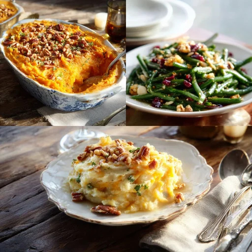Thanksgiving Side Dishes Recipes get a personal touch with this rustic green bean casserole. A family favorite, full of flavor and nostalgic charm.