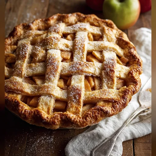 Classic Flaky Apple Pie: A Taste of Home