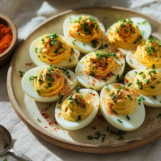 Learn to make Classic Deviled Eggs with my easy, creamy recipe. Perfect for parties, potlucks, and a nostalgic snack! Get my personal tips.