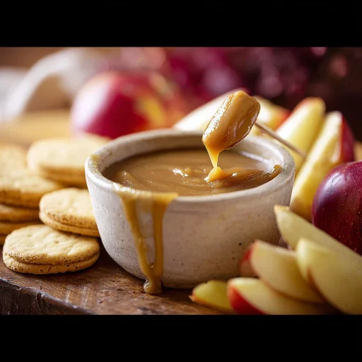 This creamy Caramel Apple Dip brings back autumn fair memories. Easy to make, it's a delightful sweet treat for any gathering or cozy night in.