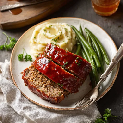 Classic Homemade Meatloaf Recipe brings tender, savory comfort to your dinner table. Learn my family's favorite simple approach for a hearty meal.