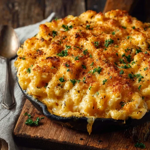 Creamy Baked Mac and Cheese is pure comfort. Learn my cheesy, bubbling recipe, perfected through kitchen mishaps and happy family meals.