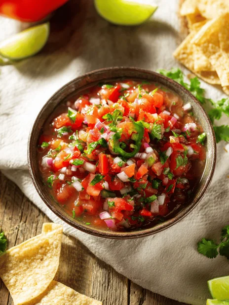 Tangy Fresh Garden Salsa Recipe