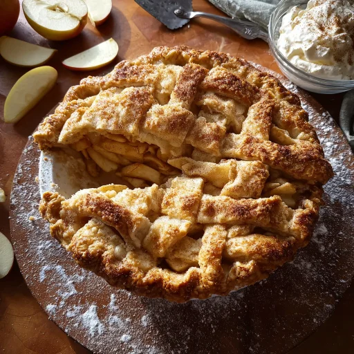 Grandma's Apple Pie recipe brings back sweet memories with tender apples and a flaky crust. Learn my family's secret to this beloved dessert. So comforting!