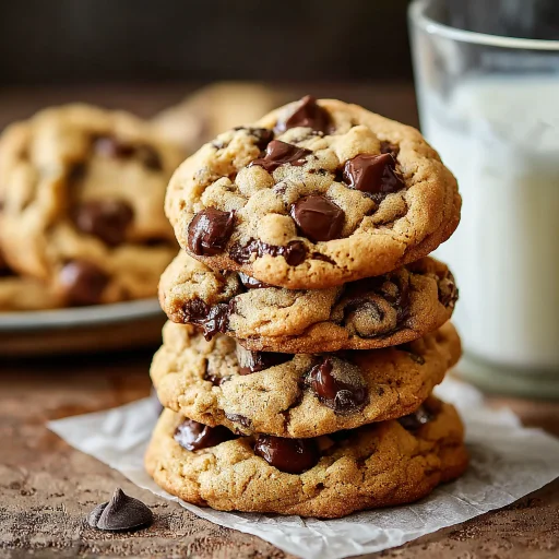 Chewy Chocolate Chip Cookies with a golden edge, a recipe born from happy kitchen mishaps. Get soft, rich, homemade cookies that taste like pure comfort.