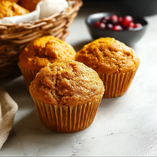 Bake light Greek Yogurt Pumpkin Muffins for autumn. My recipe uses wholesome ingredients for a fluffy texture and rich spice. Perfect for breakfast or a snack!