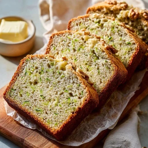 This Moist Zucchini Bread Recipe is a tender, spiced delight, perfect for breakfast or a snack. My simple method turns garden zucchini into a flavorful treat.