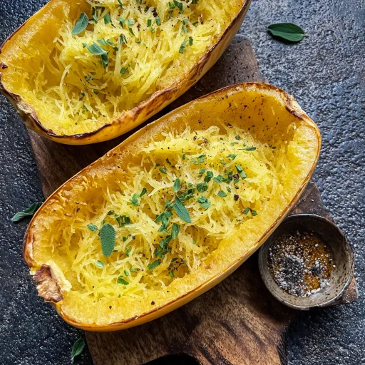 Hearty Roasted Spaghetti Squash is a weeknight lifesaver! Learn my simple method for tender, flavorful strands and a comforting meal, even with kitchen chaos.