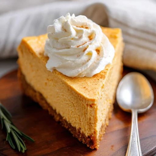 Rich Pumpkin Cheesecake Recipe, a spiced, creamy dessert perfect for fall. Learn my simple steps for a homemade treat that tastes like pure comfort.