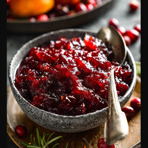 Make Easy Homemade Cranberry Sauce from scratch! My simple recipe brings bright, tart flavor to any meal. Skip canned, embrace fresh and vibrant.