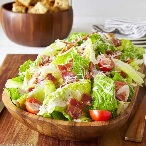 Mom's Best BLT Caesar Salad: A Tangy Family Favorite