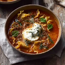 Creamy One Pot Lasagna Soup: Quick & Hearty Dinner