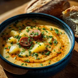 Creamy Cajun Potato Soup: A Zesty Comfort Bowl