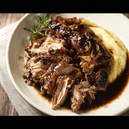 Tender Slow Cooker Lamb Tenderloin with Herbs