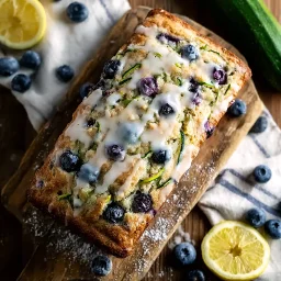 Tender Moist Blueberry Zucchini Bread: A Summer Loaf