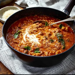 Hearty Lasagna Soup: Quick Comfort, All the Flavor