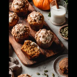Spiced Pumpkin Cream Cheese Muffins: A Morning Treat