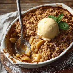 Rustic Easy Homemade Apple Crisp: A Family Favorite