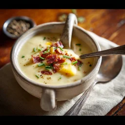 Hearty Crockpot Potato Soup Recipe: A Weeknight Hug